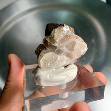 Load image into Gallery viewer, Super rare - calcite with rainbow calcopyrite 09
