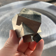Load image into Gallery viewer, Large size pyrite specimen pyrite cube 12
