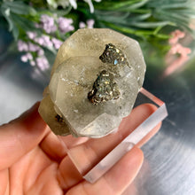 Load image into Gallery viewer, Benz calcite / Mercedes calcite with calcopyrite 04
