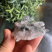 Load image into Gallery viewer, New found - green chlorite lemurian quartz 24
