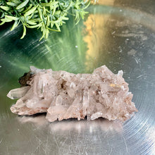 Load image into Gallery viewer, Pink lemurian quartz cluster 06
