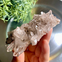 Load image into Gallery viewer, Pink lemurian quartz cluster 06
