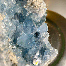 Load image into Gallery viewer, Top quality blue celestite geode celestite cluster
