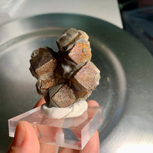 Load image into Gallery viewer, Super rare - calcite with rainbow calcopyrite 10
