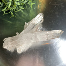Load image into Gallery viewer, Top quality pink lemurian quartz /Columbia quartz, cross shaped 11
