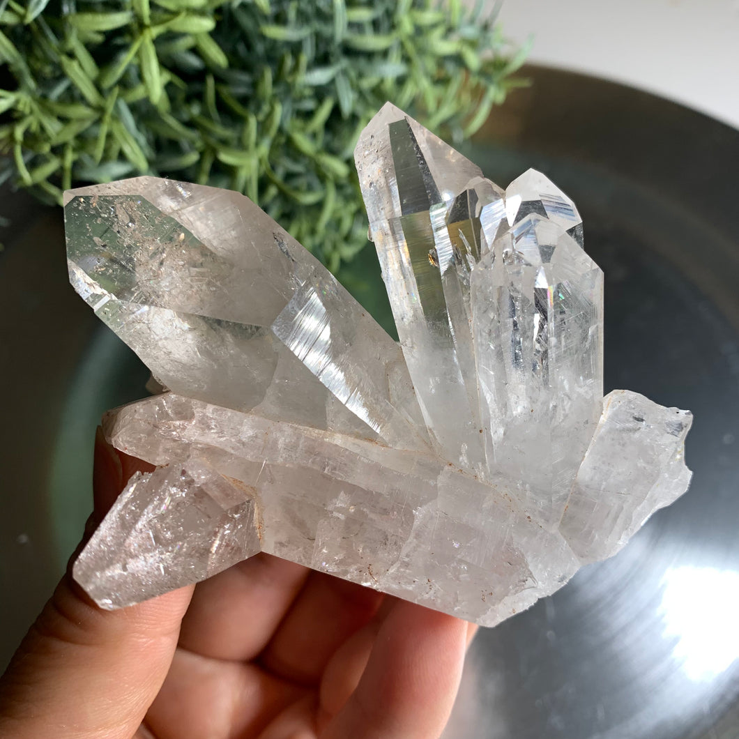 Top quality - Lemurian quartz cluster 04