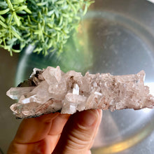 Load image into Gallery viewer, Pink lemurian quartz cluster 06
