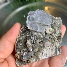 Load image into Gallery viewer, Yaogangxian fluorite with arsenopyrite matrix and / Yaogangxian Mine 02
