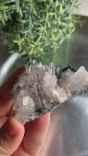 Load and play video in Gallery viewer, New found - green chlorite pink lemurian quartz 21
