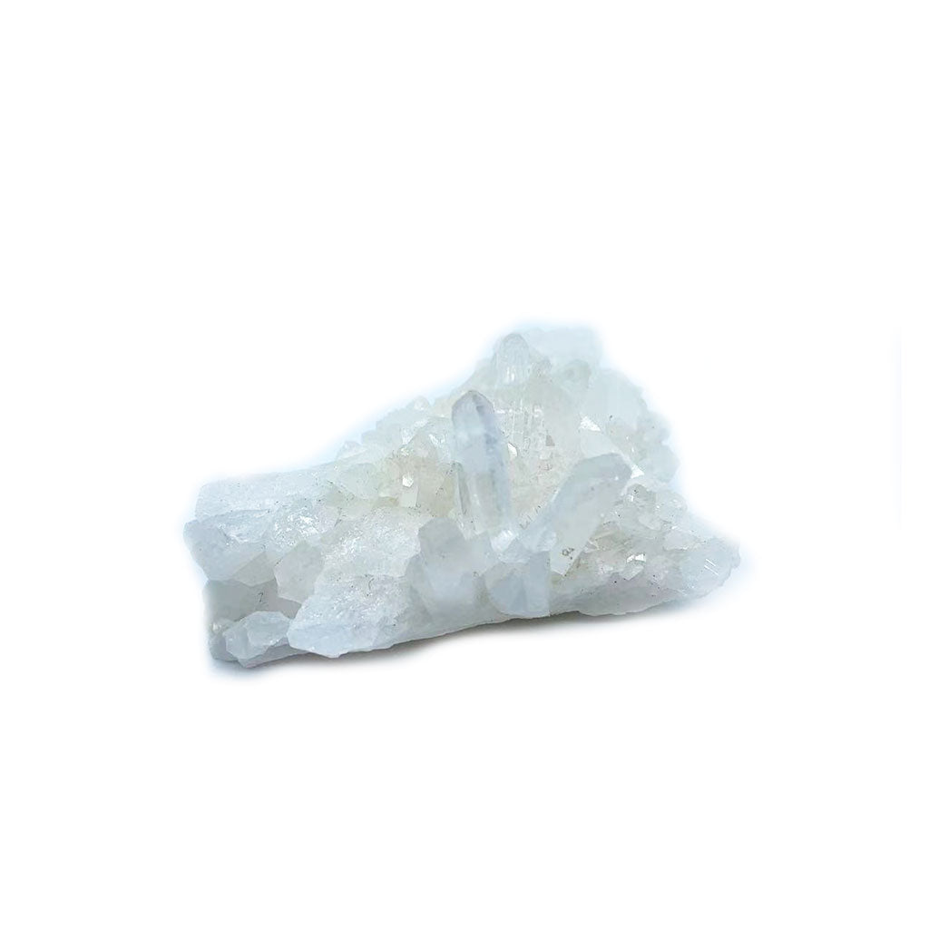 Clear quartz cluster - healing crystals and stones