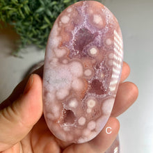 Load image into Gallery viewer, Rare - top quality pink amethyst palm stone
