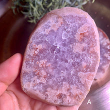 Load image into Gallery viewer, Top quality pink amethyst slice / pink amethyst slab
