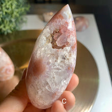 Load image into Gallery viewer, Rare - top quality pink amethyst flame/ druzy pink amethyst flame
