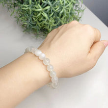 Load image into Gallery viewer, 7A level white moonstone bracelet
