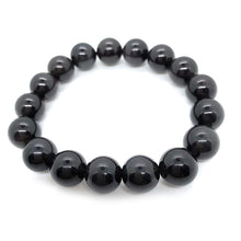Load image into Gallery viewer, 7A level obsidian bracelet
