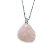Load image into Gallery viewer, Raw crystal necklace
