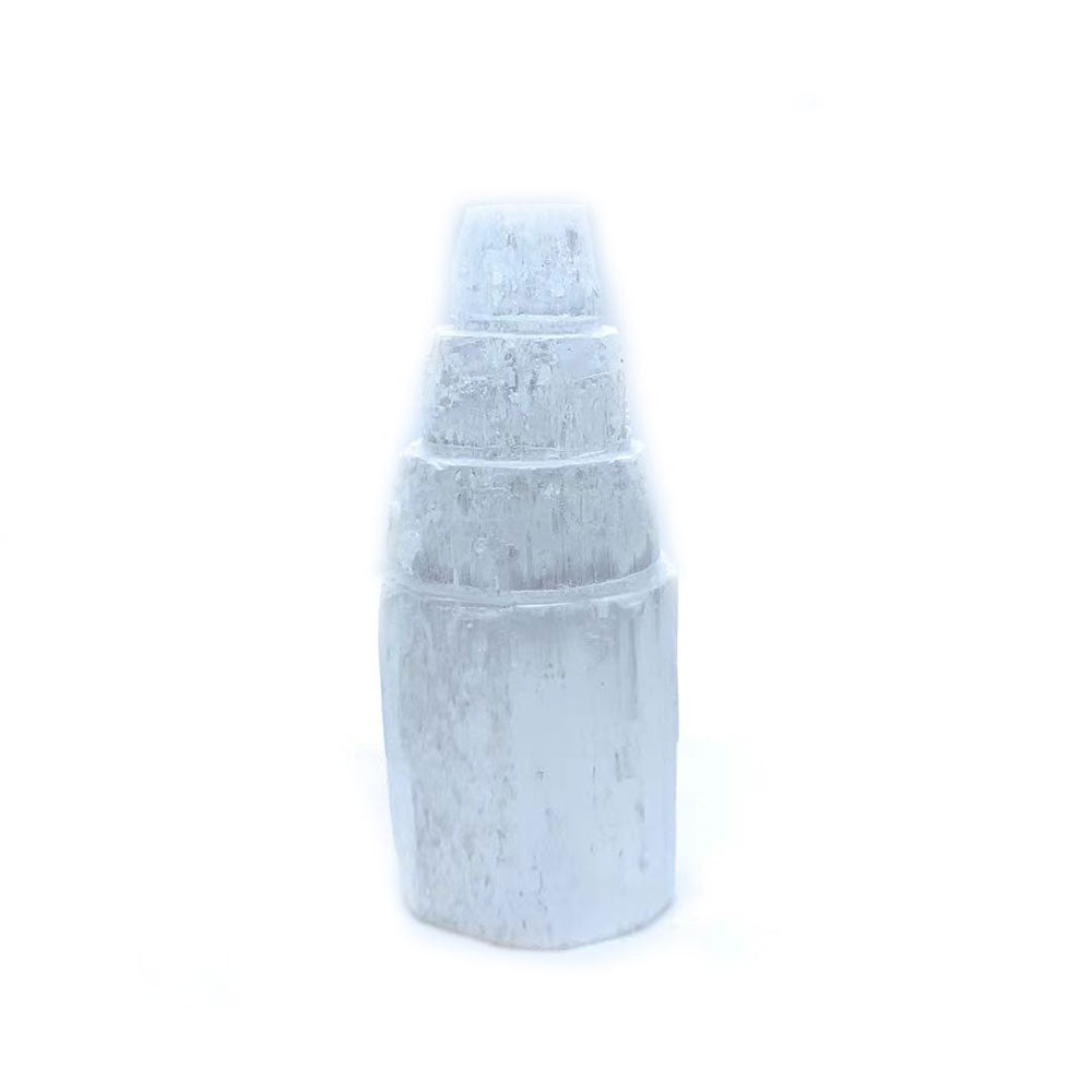 Selenite tower - healing crystals and stones for beginners