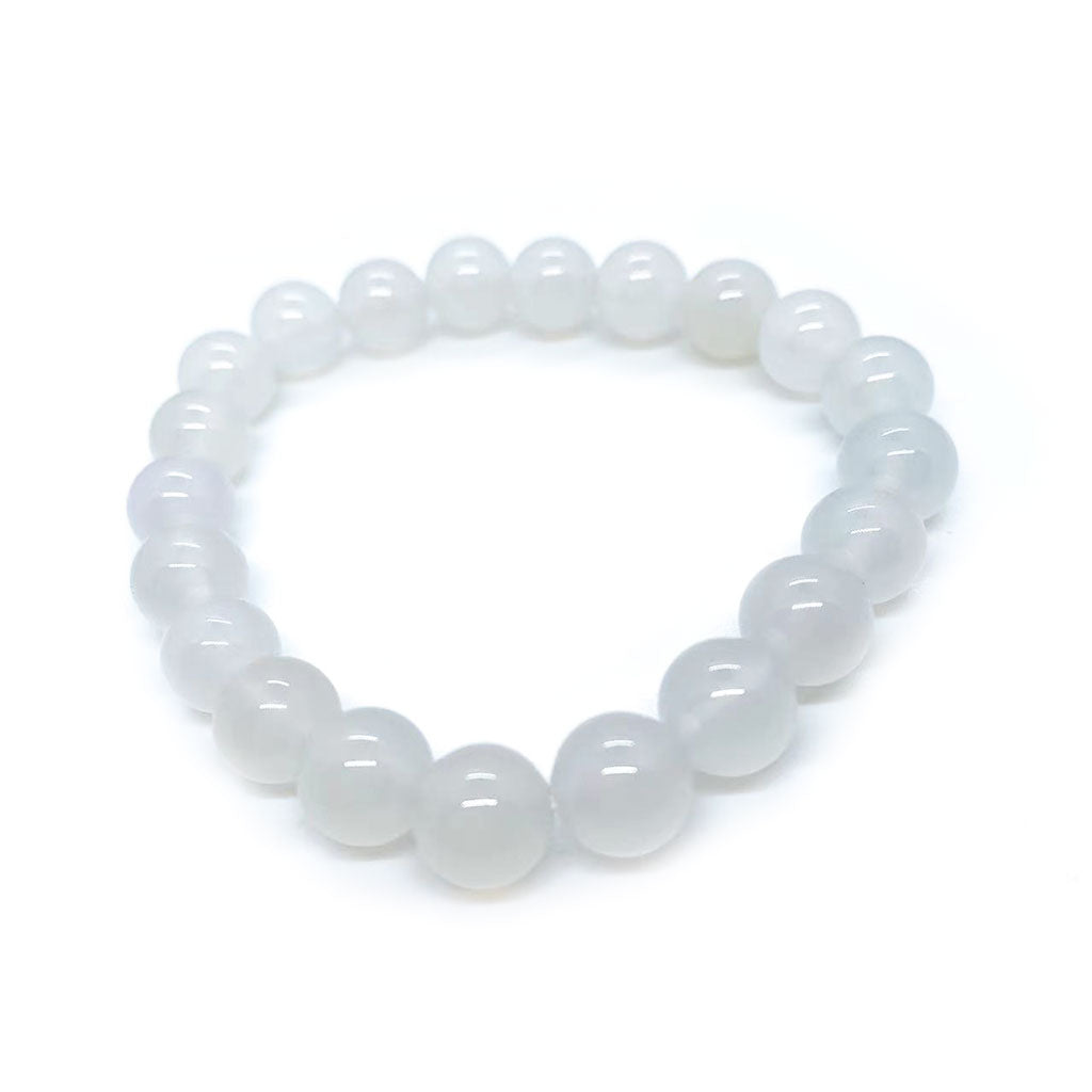 7A level white moonstone bracelet